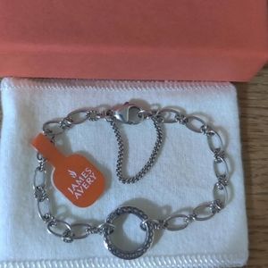 JAMES AVERY ORNATE CIRCLET CHANGEABLE CHARM BRACELET STERLING SMALL/ Gorgeous 😍